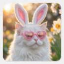 Recherche de pâques drôle autocollants Oreilles de lapin