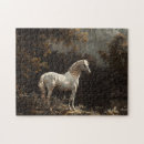 Recherche de peintures de cheval puzzles Vintage