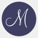 Recherche de white monogram autocollants Bleu marine