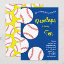 Recherche de baseball anniversaire invitations Basket