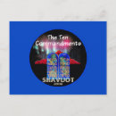 Suche nach zehn gebote postkarten Mose