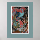 Recherche de vintage paon posters Bleu