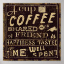 Suche nach sahne poster Kaffee