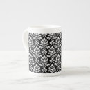 Recherche de style baroque tasses Motif