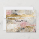 Recherche de gris rose cartes postales Abstrait