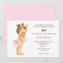 Recherche de princesse blonde invitations Fille