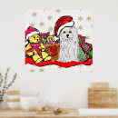 Suche nach yorkie poo kunst Weihnachtsmann