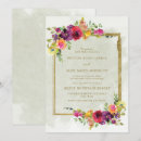 Recherche de vert rouge or invitations Couple