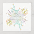 Recherche de bouquet baby shower invitations Succulent