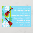 Recherche de ukulele invitations Luau