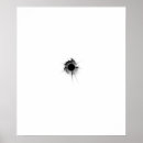 Recherche de trou de balle posters Tir