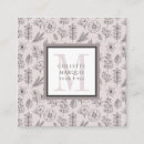 Recherche de motif botanique cartes visite Floral