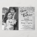 Recherche de photo argentée invitations Élégant
