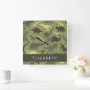 Suche nach dinosaurier silhouette wanduhren Dinosauriermuster