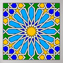 Recherche de motif arabe posters Mosaïque