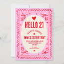 Suche nach 21st birthday einladungen Rosa