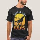 Suche nach niedlicher wolf tshirts Mond