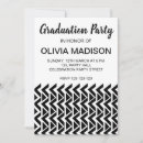 Recherche de chevron noir et blanc invitations Pour elle