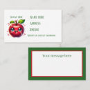 Recherche de vendeuses cartes visite Client(e)