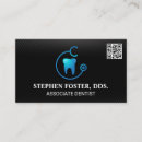 Recherche de médecin dentaire cartes visite Code qr