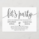 Recherche de douche fiançailles invitations Noir et blanc