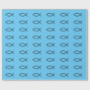 Recherche de symboles chrétiens papier cadeau Christianisme