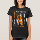 Recherche de leucémie tshirts Mois de sensibilisation