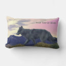 Recherche de loup gris coussins Montagnes
