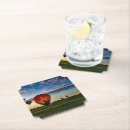 Suche nach luft untersetzer Sonnenuntergang