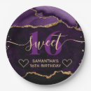 Recherche de pierres assiettes Parties scintillant