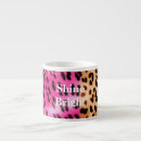 Recherche de empreinte de léopard rose tasses Girly