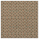 Suche nach hund und knochen stoffe Druck