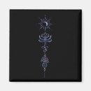 Recherche de carres abstraits magnets Arc en ciel