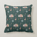 Recherche de noël rose coussins Palmier