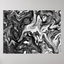 Recherche de noir et blanc abstrait art Peinture murale