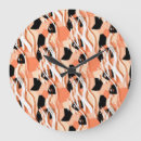 Recherche de noir et blanc abstrait horloges Illustration