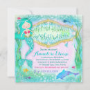 Recherche de partie de sirène invitations Enfants