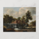 Recherche de moulins eau cartes postales Holland