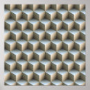 Suche nach optical illusion poster Black