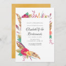 Recherche de déjeuner de mariage invitations Boho