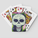 Suche nach totenkopf spielkarten Blume