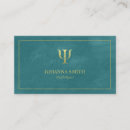 Recherche de symbole de psychologie cartes visite Psychiatre