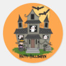 Suche nach niedliches haus aufkleber Halloween