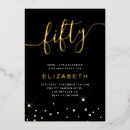 Suche nach elegant 50th birthday einladungen Glitzer