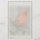 Recherche de cardinal papier à lettre Faune