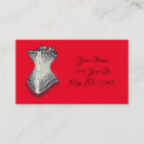 Recherche de corsets cartes visite Mode