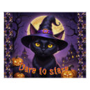 Recherche de chat sorcière posters Effrayant