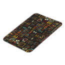 Recherche de tribal rectangulaires magnets Ethnique