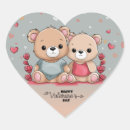 Recherche de ours de valentine autocollants Pour elle