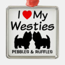 Recherche de chien de westie ornements Pour animaux